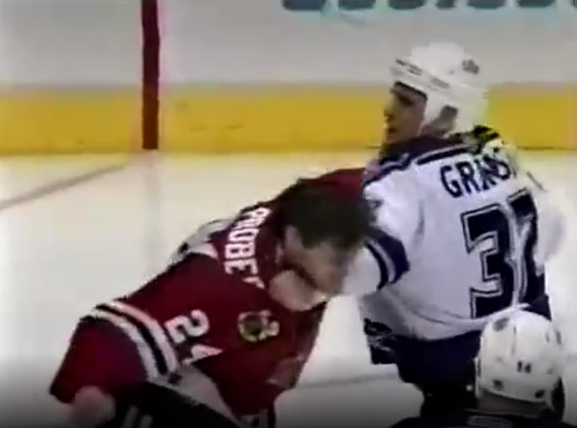 B. Probert (CHI) vs. S. Grimson (LAK)