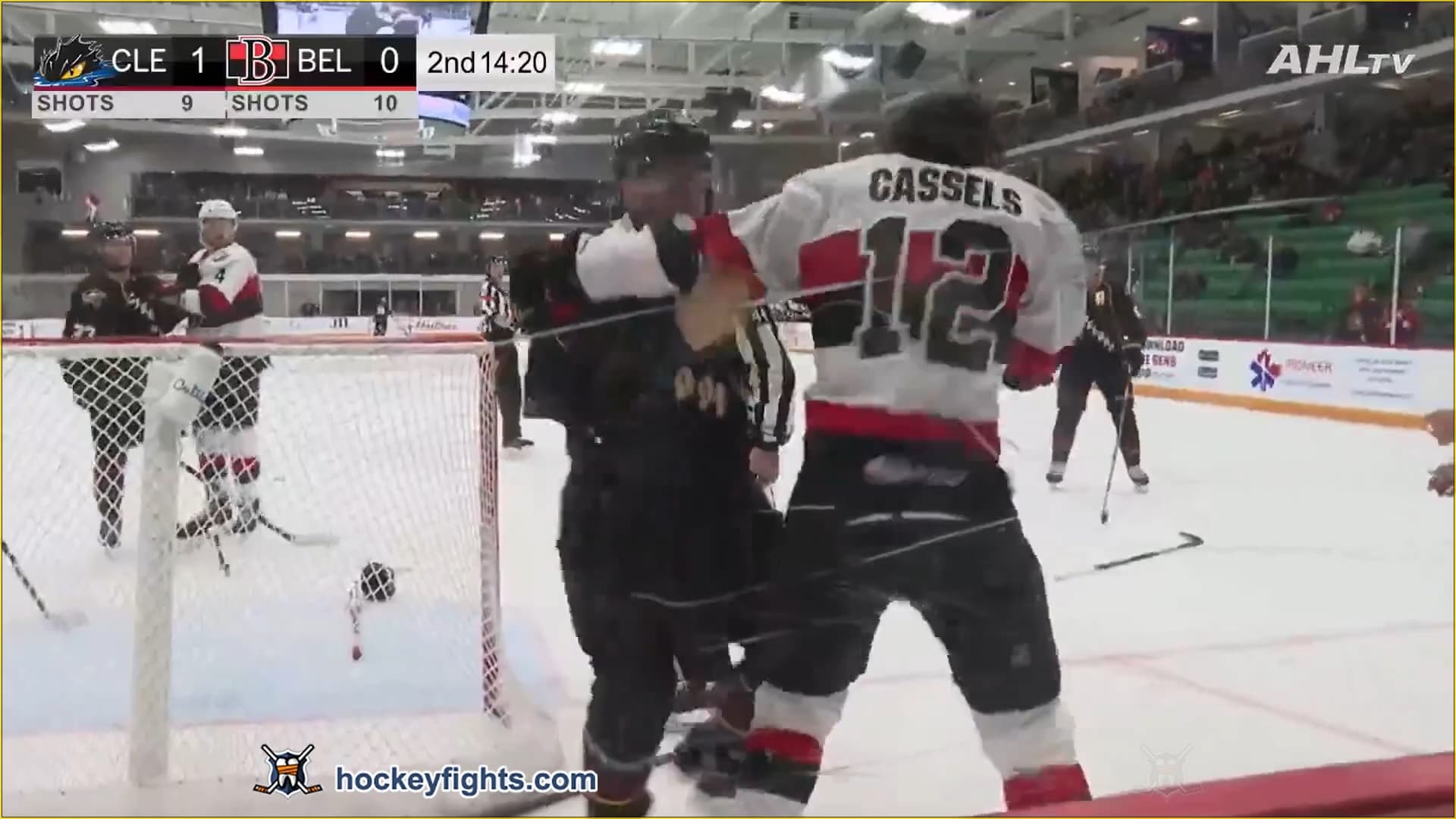 J. Gaudet (CLE) vs. C. Cassels (BEL)