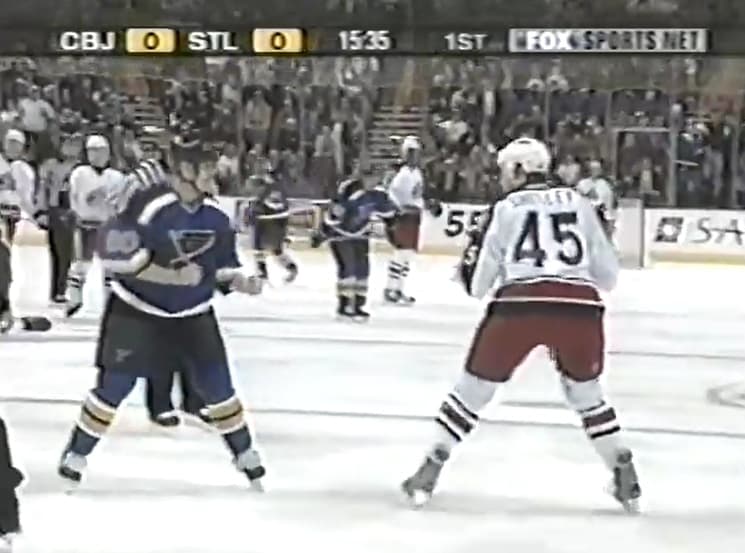 S. McLaren (STL) vs. J. Shelley (CBJ)