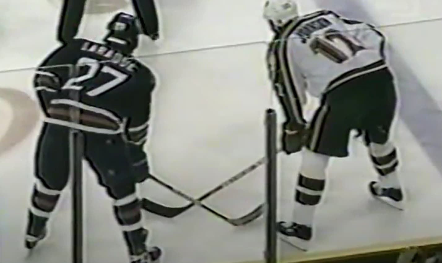 M. Johnson (MIN) vs. G. Laraque (EDM)