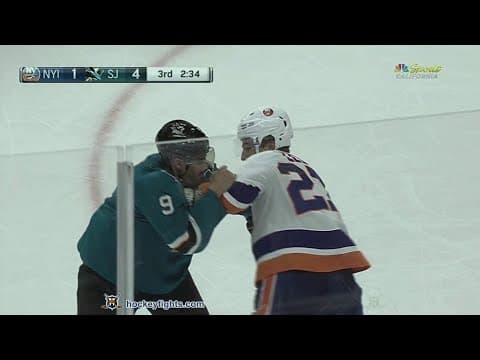 A. Lee (NYI) vs. E. Kane (SJS)