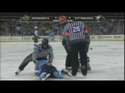 E. Reitz (MIN) vs. J. Staal (PIT)