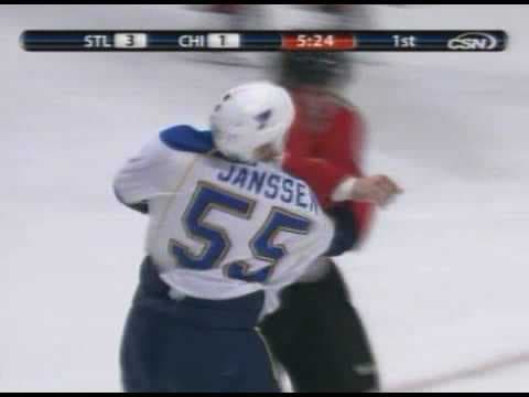 C. Janssen (STL) vs. B. Eager (CHI)