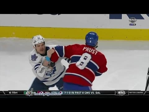 D. Clarkson (TOR) vs. B. Prust (MON)