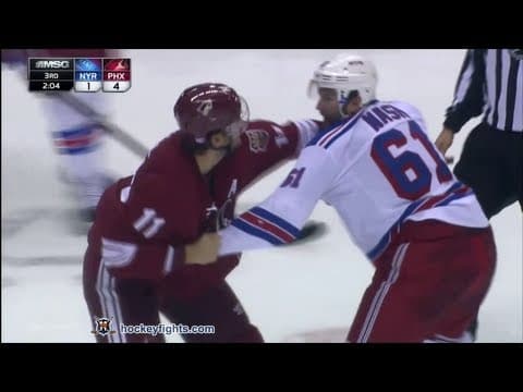 R. Nash (NYR) vs. M. Hanzal (ARI)