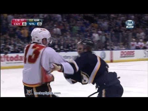 M. Cammalleri (CAL) vs. K. Russell (STL)