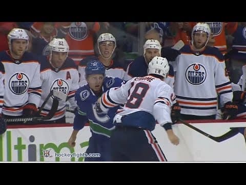 R. Strome (EDM) vs. T. Stecher (VAN)