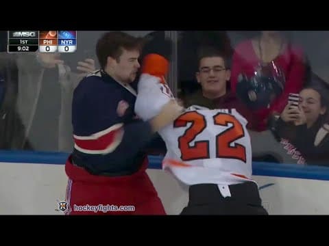 L. Schenn (PHI) vs. D. McIlrath (NYR)