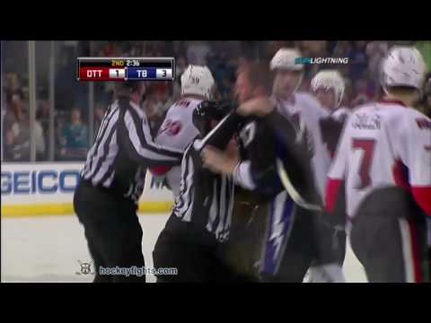 M. Carkner (OTT) vs. T. Fedoruk (TBL)