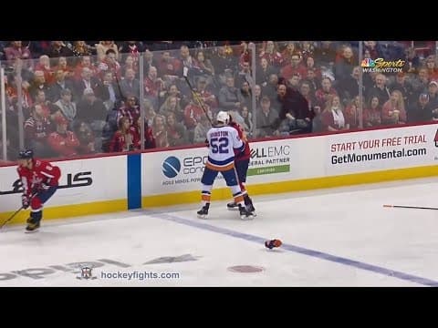 R. Johnston (NYI) vs. T. Wilson (WAS)