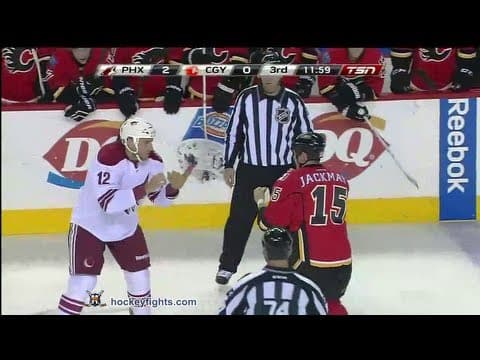 P. Bissonnette (ARI) vs. T. Jackman (CAL)