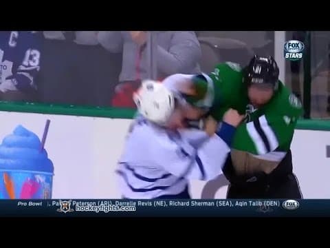 D. Phaneuf (TOR) vs. A. Roussel (DAL)