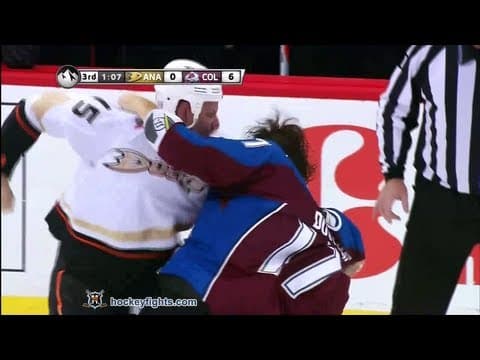 R. Getzlaf (ANA) vs. S. Downie (COL)