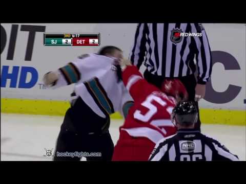 R. Clowe (SJS) vs. J. Ericsson (DET)