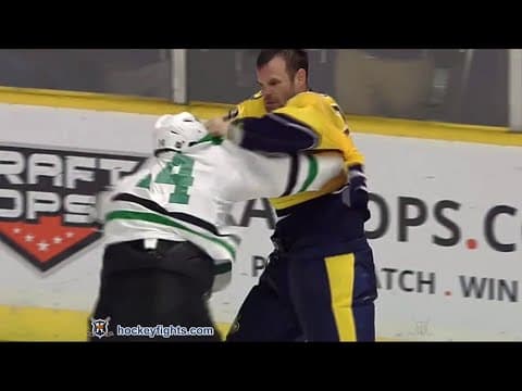 J. Benn (DAL) vs. P. Gaustad (NSH)