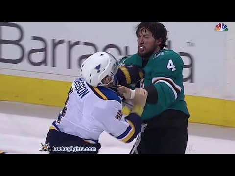 C. Gunnarsson (STL) vs. B. Dillon (SJS)