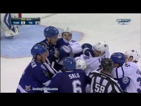 N. Kadri (TOR) vs. V. Hedman (TBL)