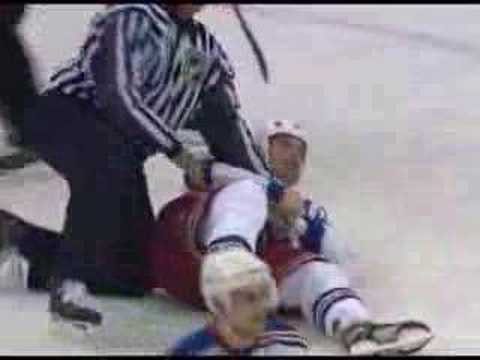 C. Orr (NYR) vs. W. Brookbank (CAR)