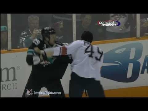 T. Peckham (EDM) vs. R. Clowe (SJS)