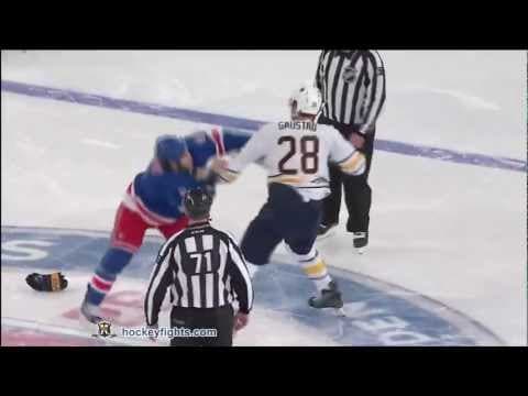 P. Gaustad (BUF) vs. B. Prust (NYR)