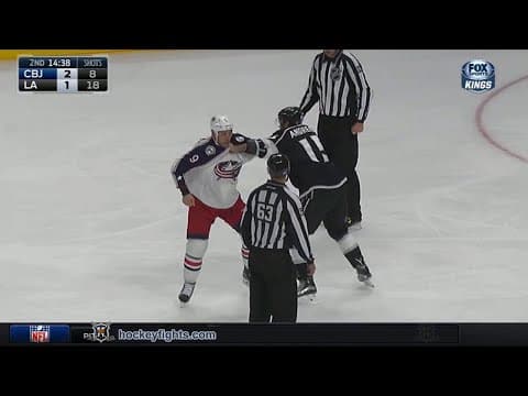 G. Campbell (CBJ) vs. A. Andreoff (LAK)