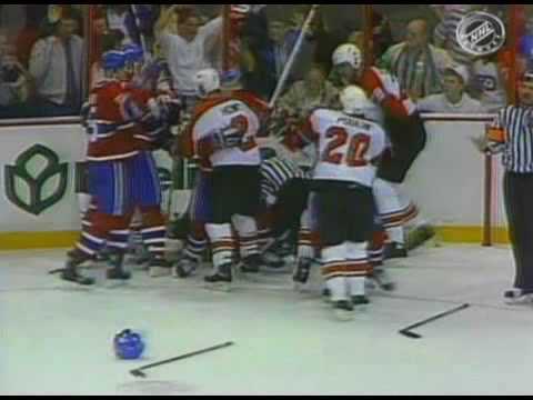 C. Chelios (MON) vs. R. Hextall (PHI)