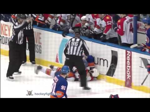 S. Bernier (FLA) vs. T. Hamonic (NYI)