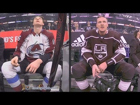 N. Zadorov (COL) vs. D. Phaneuf (LAK)