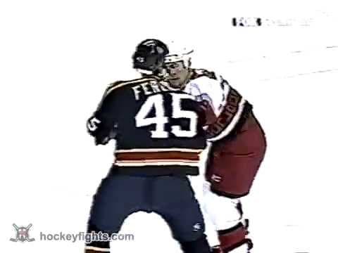 C. Adams (CAR) vs. B. Ference (FLA)