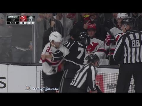 M. Fraser (NJD) vs. J. Nolan (LAK)