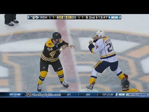 E. Nystrom (NSH) vs. T. Randell (BOS)