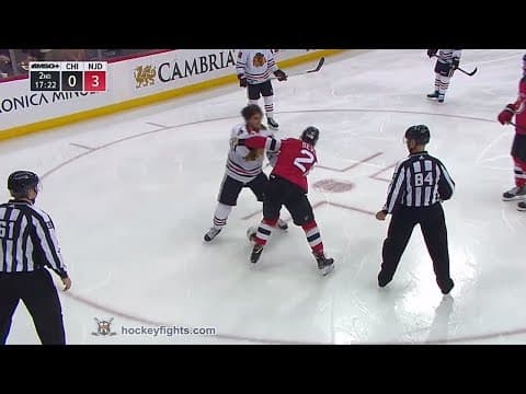 R. Hartman (CHI) vs. D. Severson (NJD)