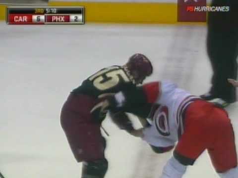 B. Sutter (CAR) vs. J. Hoggan (ARI)