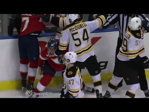 A. McQuaid (BOS) vs. S. Harper (FLA)