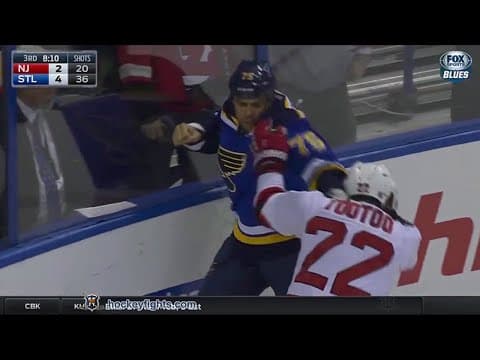 J. Tootoo (NJD) vs. R. Reaves (STL)