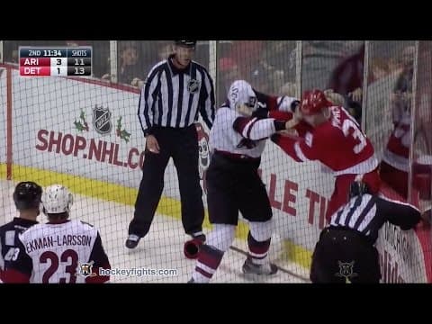 L. Schenn (ARI) vs. A. Mantha (DET)