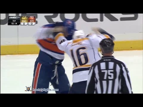 R. Clune (NSH) vs. M. Martin (NYI)