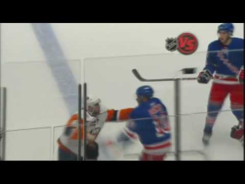 M. Comrie (NYI) vs. N. Dawes (NYR)