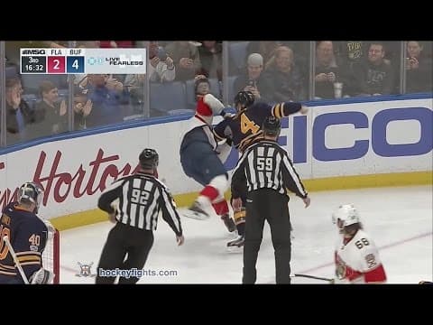 J. Huberdeau (FLA) vs. J. Gorges (BUF)