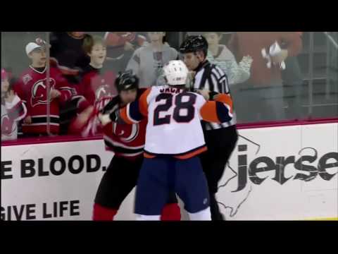 T. Jackman (NYI) vs. M. Corrente (NJD)