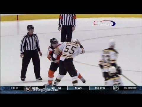 J. Boychuk (BOS) vs. S. Hartnell (PHI)