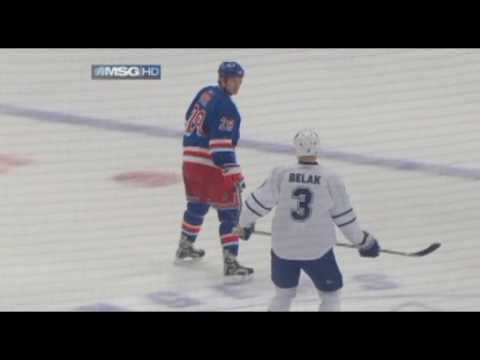 W. Belak (TOR) vs. C. Orr (NYR)