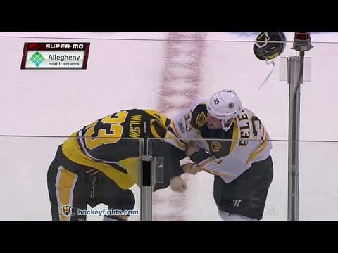 M. Beleskey (BOS) vs. S. Wilson (PIT)