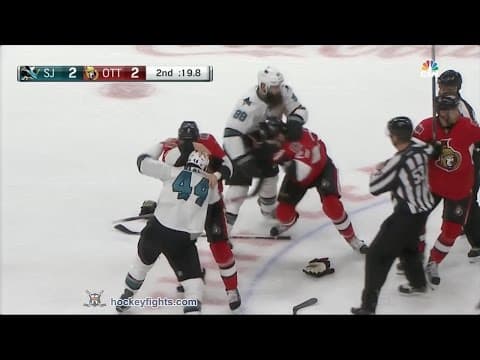 M. Vlasic (SJS) vs. K. Turris (OTT)