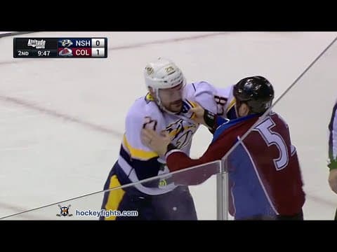 P. Gaustad (NSH) vs. C. McLeod (COL)