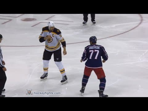 Z. Chara (BOS) vs. J. Anderson (CBJ)