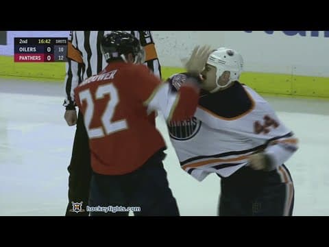 Z. Kassian (EDM) vs. T. Brouwer (FLA)