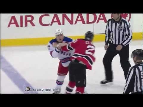 B. Dubinsky (NYR) vs. D. Clarkson (NJD)