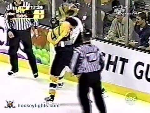 D. LaCouture (PIT) vs. P. Stock (BOS)