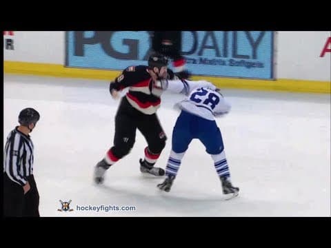 C. Orr (TOR) vs. M. Kassian (OTT)